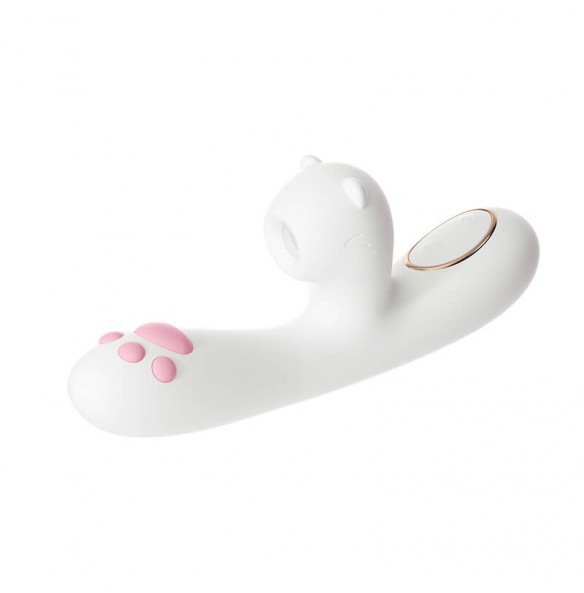 MizzZee - Cute Meow Heating Suction Vibrator Wand (Chargeable - White) MizzZee - Cute Meow Heating Suction Vibrator Wand (Chargeable - White)